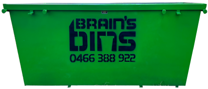 Green Brain's Bins skip bin